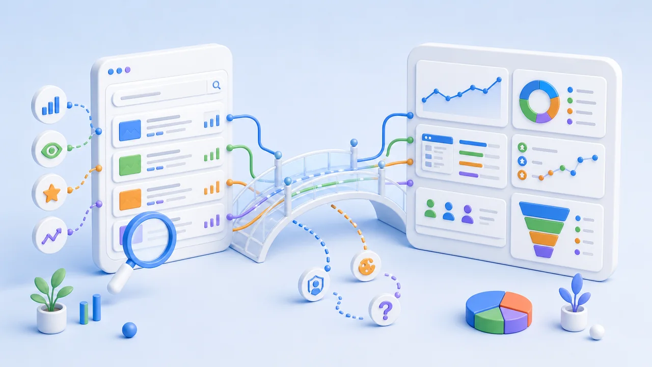Анализ органического трафика и ключевых событий в Google Analytics 4