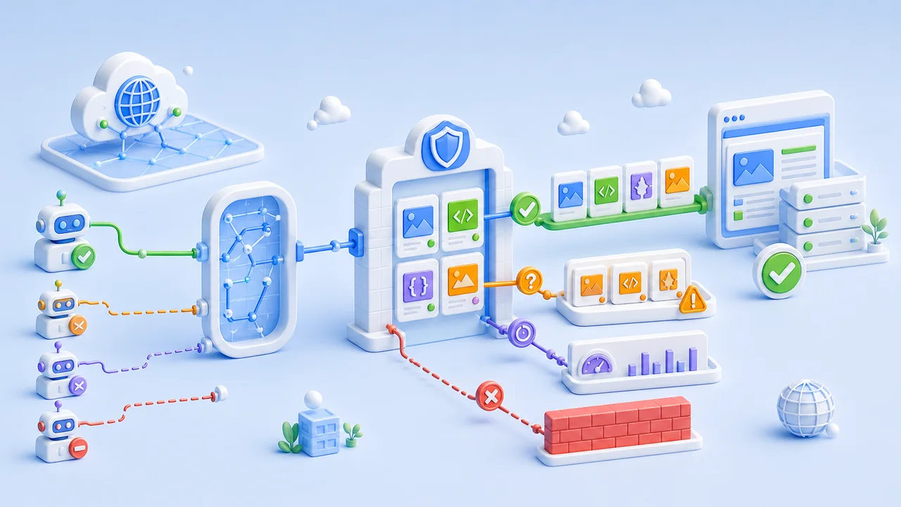 Настройка WAF и CDN для безопасного доступа поисковых роботов